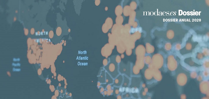 Mapa del mundo La moda española da un paso atrás de seis años en los mercados internacionales